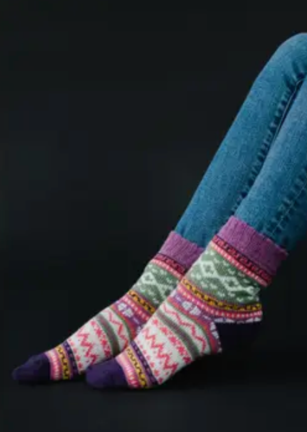 Patterned Socks