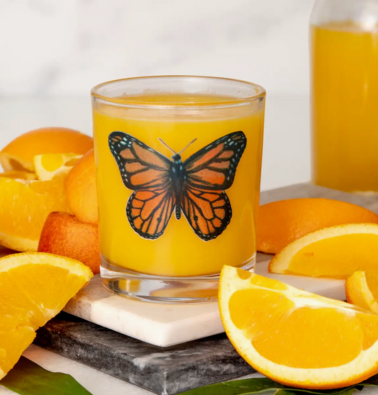 Butterfly Short Juice Glass