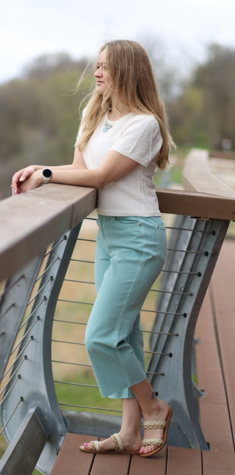 Sheboygan Crop Wide Leg Jeans