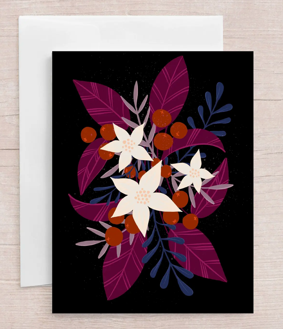 Winter Berries Card