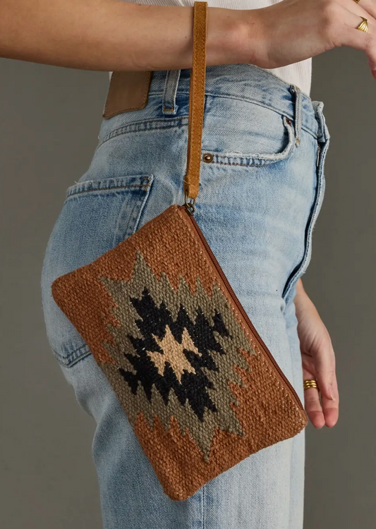 Aztec Wristlet