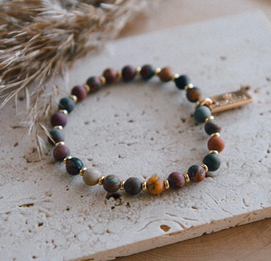 Gemstone Beaded Bracelet