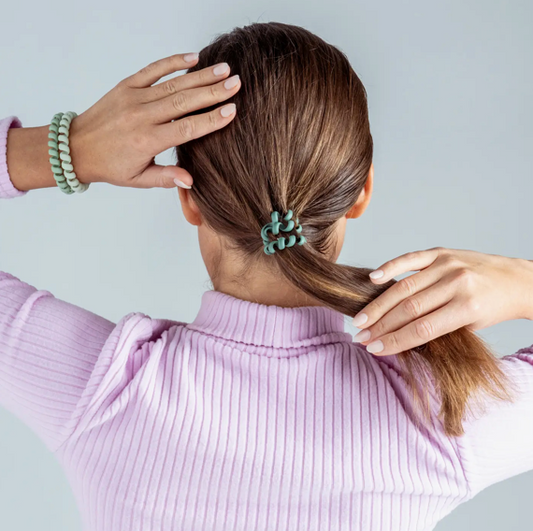 Spiraling Coil Hair Ties