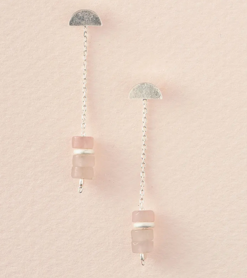 Stone Meteor Earrings