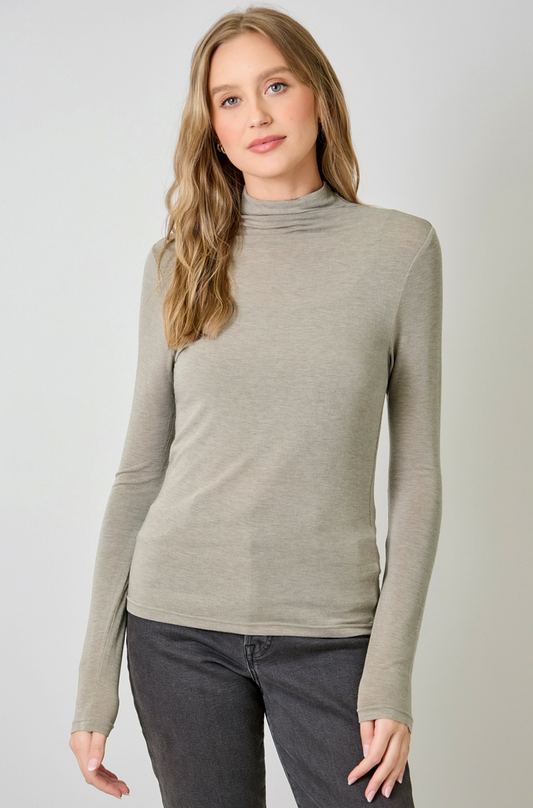 Essential Mock Neck Top