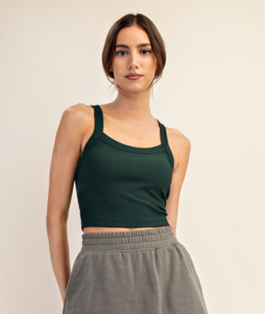 Ribbed Racerback Tank