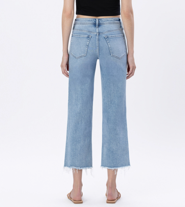 Oconomowoc Crop Wide Jeans