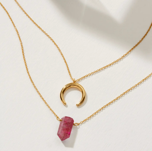 Gemstone Point Necklace