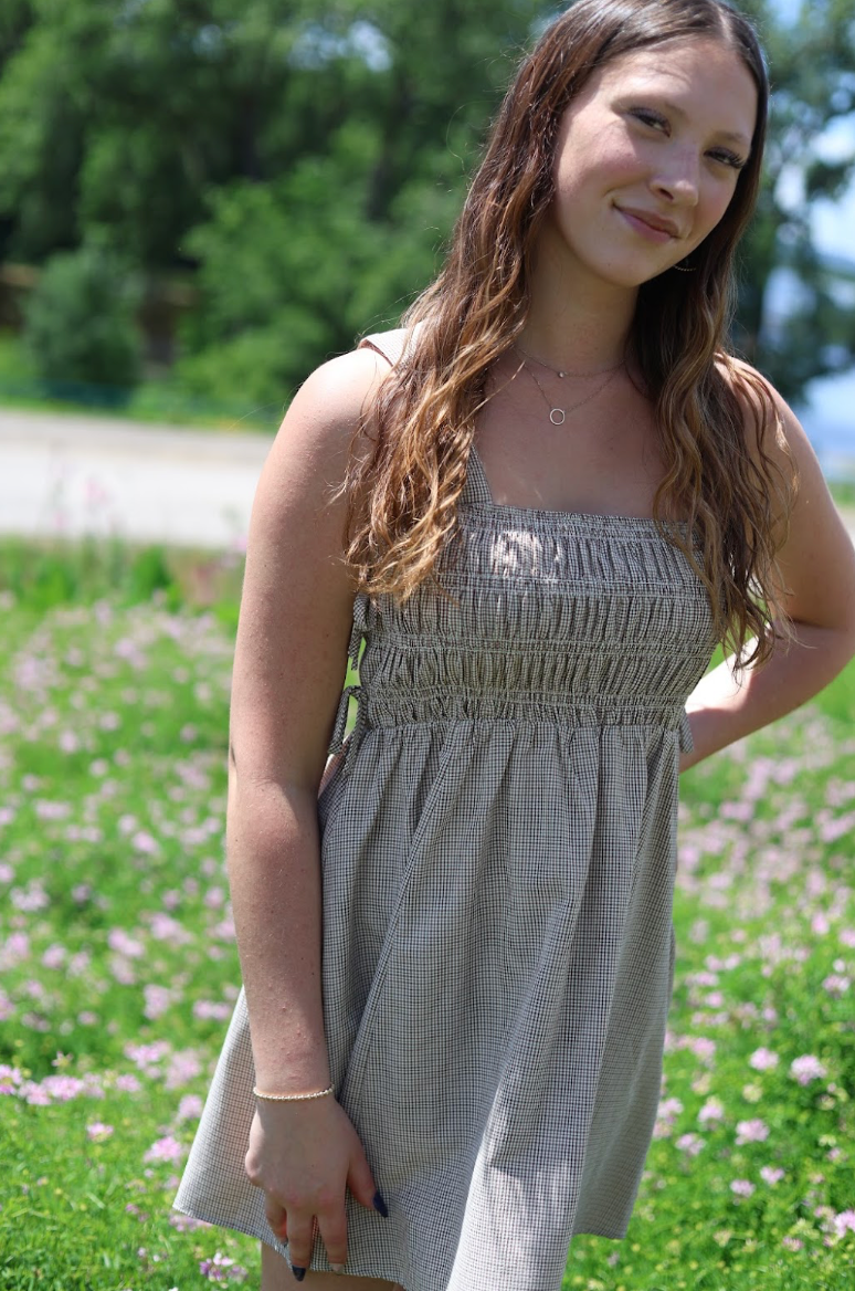 Gingham Mini Dress