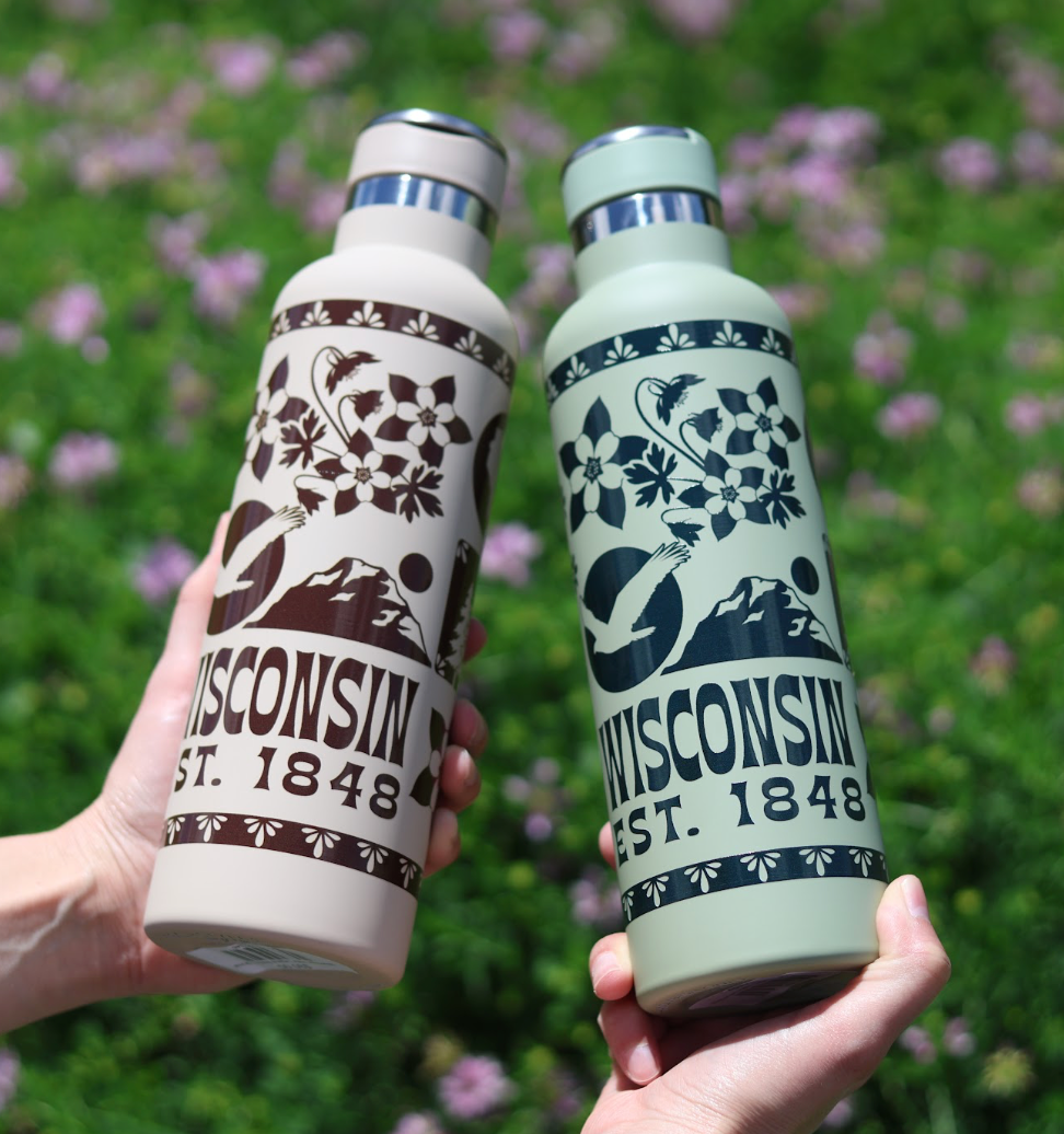 Wisconsin Helix Legend Bottle
