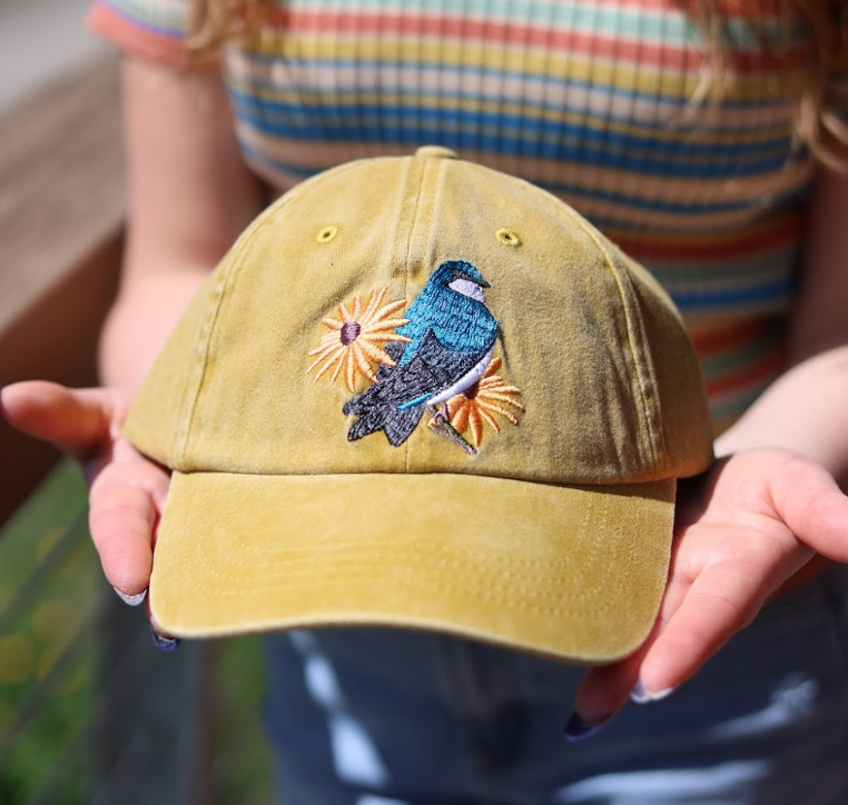 Tree Swallow Washed Hat