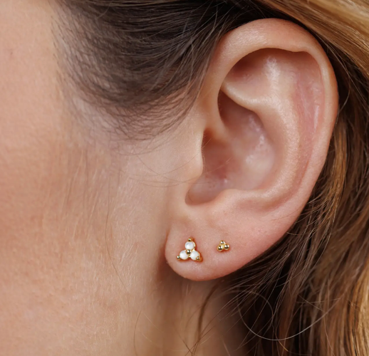 Trio Cluster Earrings
