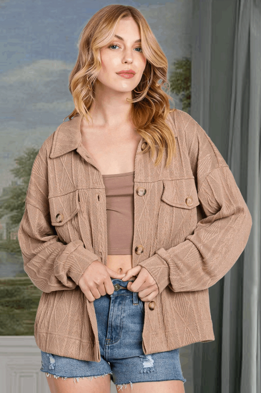 Cable Knit Jacket
