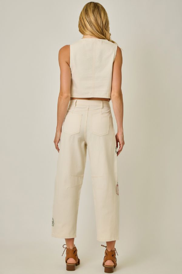 Veggie Barrel Jeans