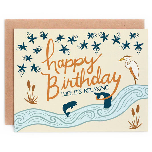 Relaxing Birthday Card