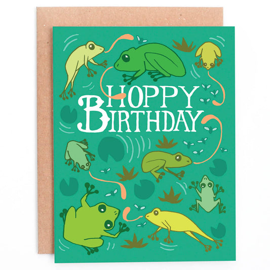 Hoppy Birthday Card