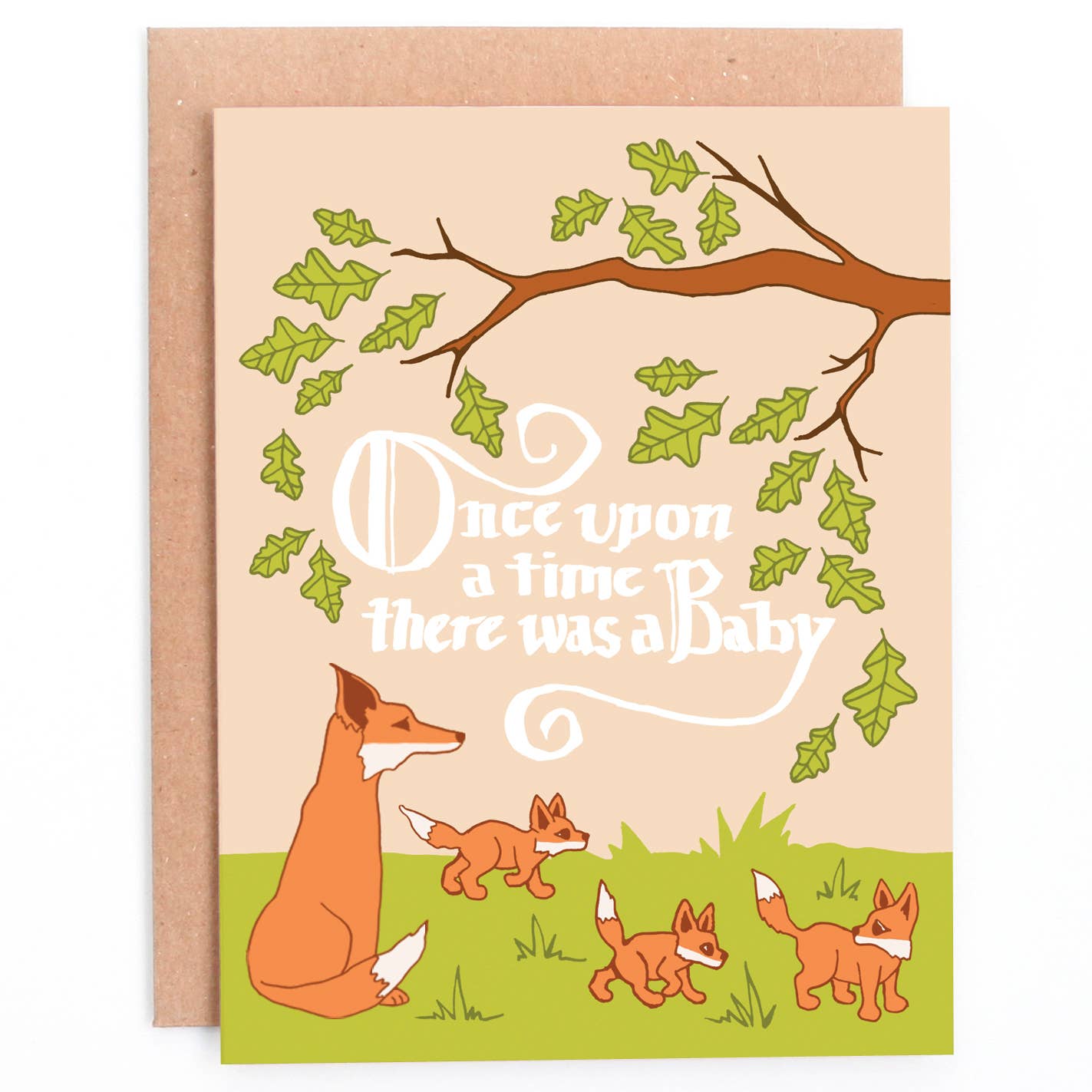 Once Upon A Time Baby Card