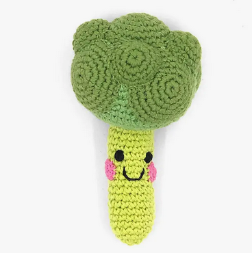 Happy Veggie Crochet Rattles