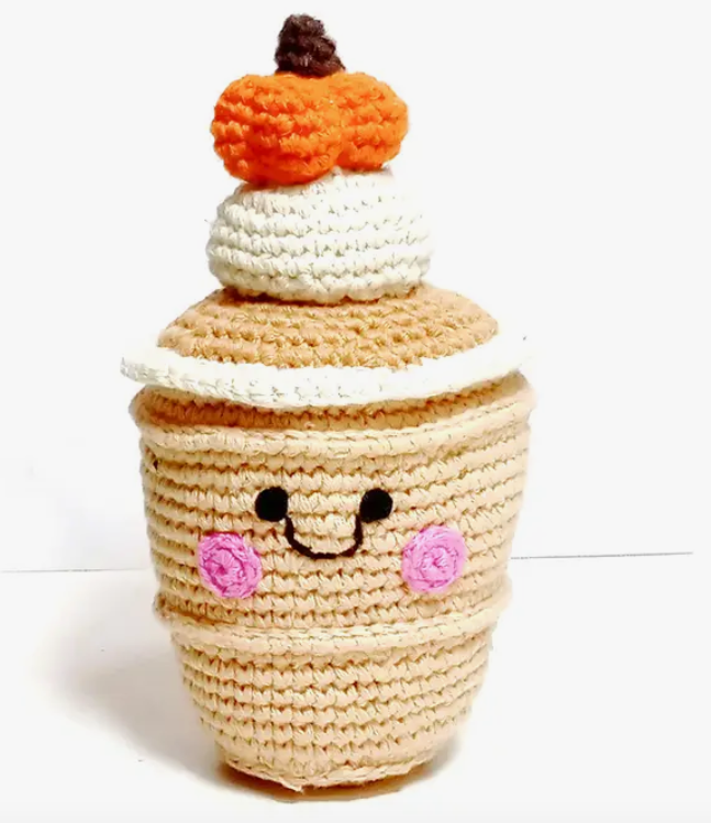 Little Barista Crochet Rattles