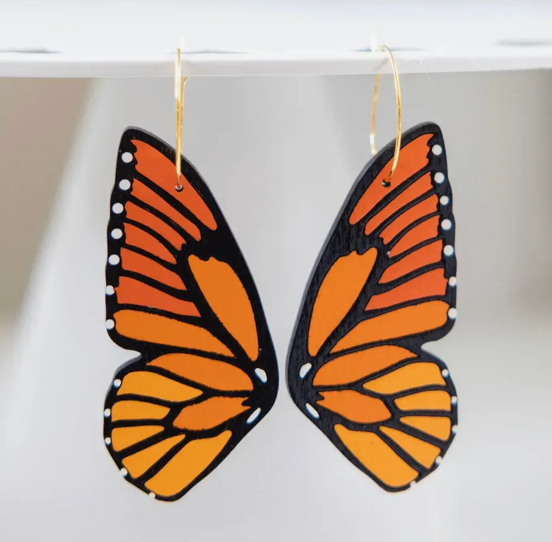 Butterfly Wing Earrings