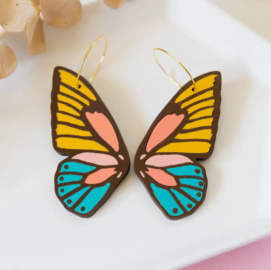 Butterfly Wing Earrings