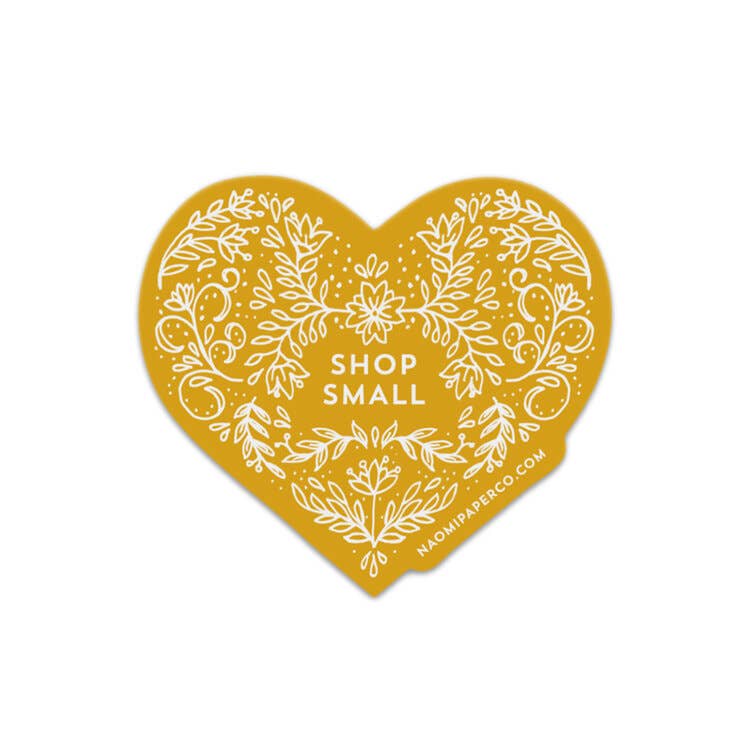 Shop Small Sticker Shop Small Sticker – Keeper Goods
