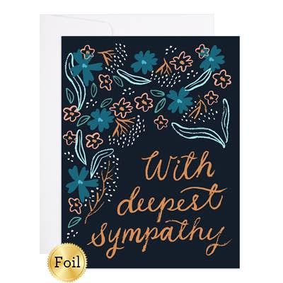 With Deepest Sympathy Greeting Card